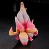 3D Printing Nine Tailed Fox Toy Statue Creative Desktop Small Ornament Cute Simulation Fox Model Car Decoration Small Ornament