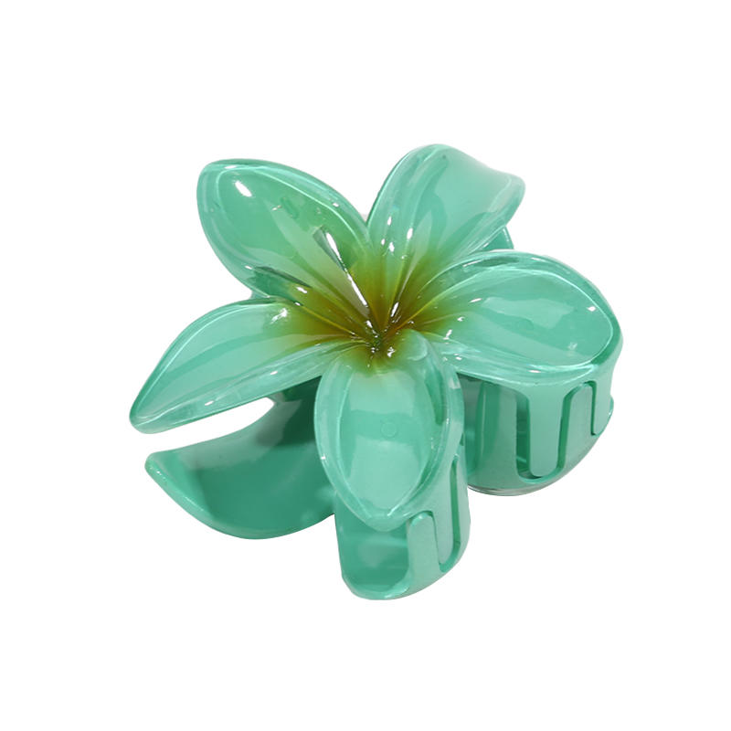 2/5Pcs Gradient Hair Clips New Flower Hair Claws Small Size Fashion Headwear Hairpin Crab Barrette Hair Accessories for Women