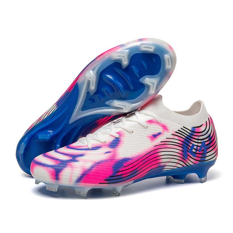 Men'S And Women'S Long-Nail Football Shoes Training Shoes Competition Youth Lace-Up Soccer Shoes