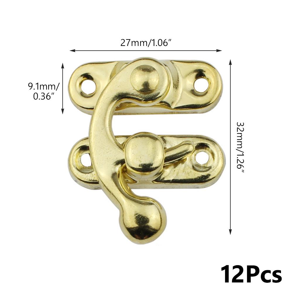 Color : Yellow, Size : 3640mm 1pc Hasp Latch Green Bronze Yellow for Option Furniture Jewelry Wooden Box Lock Chest Case Box Decorative Fixing Hasp Latch Locks Color : Yellow, Size : 3640mm 1pc Hasp Latch Green Bronze Yellow for Option Furniture Jewelry Wooden Box Lock Chest Case Box Decorative Fixing Hasp Latch Locks