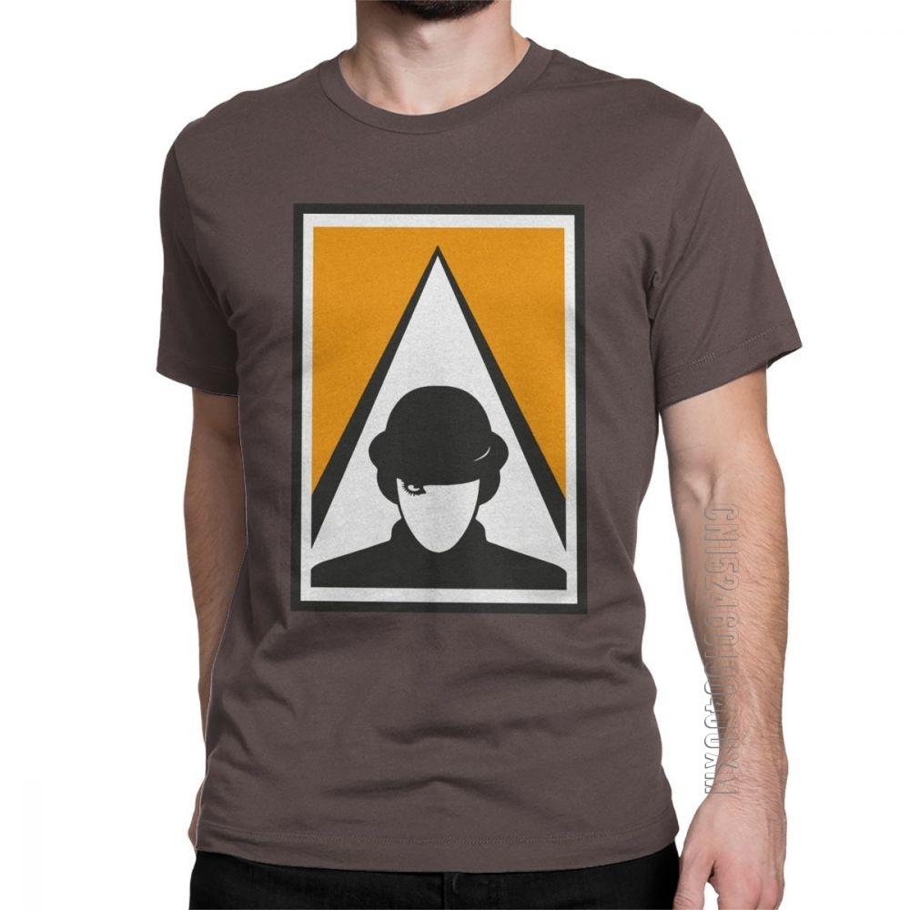 Unisexs T Shirts Acwo A Clockwork Orange Cotton Tees Short Sleeve Kubrick Alex Burgess Droogs Anthony Milk Movie Tshirts Clothing