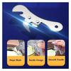 Portable Bottle Jar Opener Pure Color Kitchen Gadget Household Can Opener For Emergency Bottle Opener Party Supplies