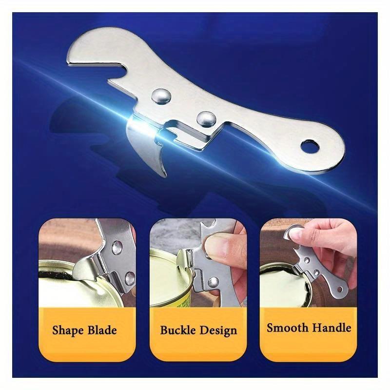 Portable Bottle Jar Opener Pure Color Kitchen Gadget Household Can Opener For Emergency Bottle Opener Party Supplies