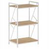 R2-FX Bookcase (3P) Natural Oak M33 (white Frame)