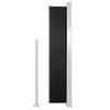 VidaXL Auvent Latéral Rétractable de Patio Store Latéral Brise-vue Abri Soleil Jardin Terrasse Balcon Exterieur Résistant 48394