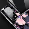 Anime Mädchen Süße Schwarze Katze Handyhülle Für Xiaomi Redmi Note 15 14 13 12S 12 11 Pro Plus 14S 11S 11E 10 10S 11T 5G Personalisiert C