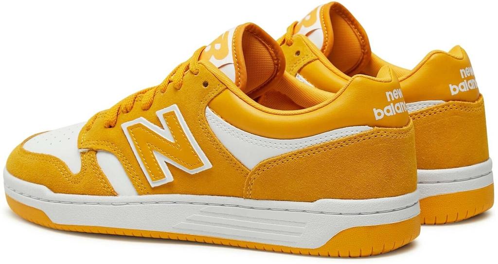 Кроссовки New Balance 480 BB480 Low white/varsity gold