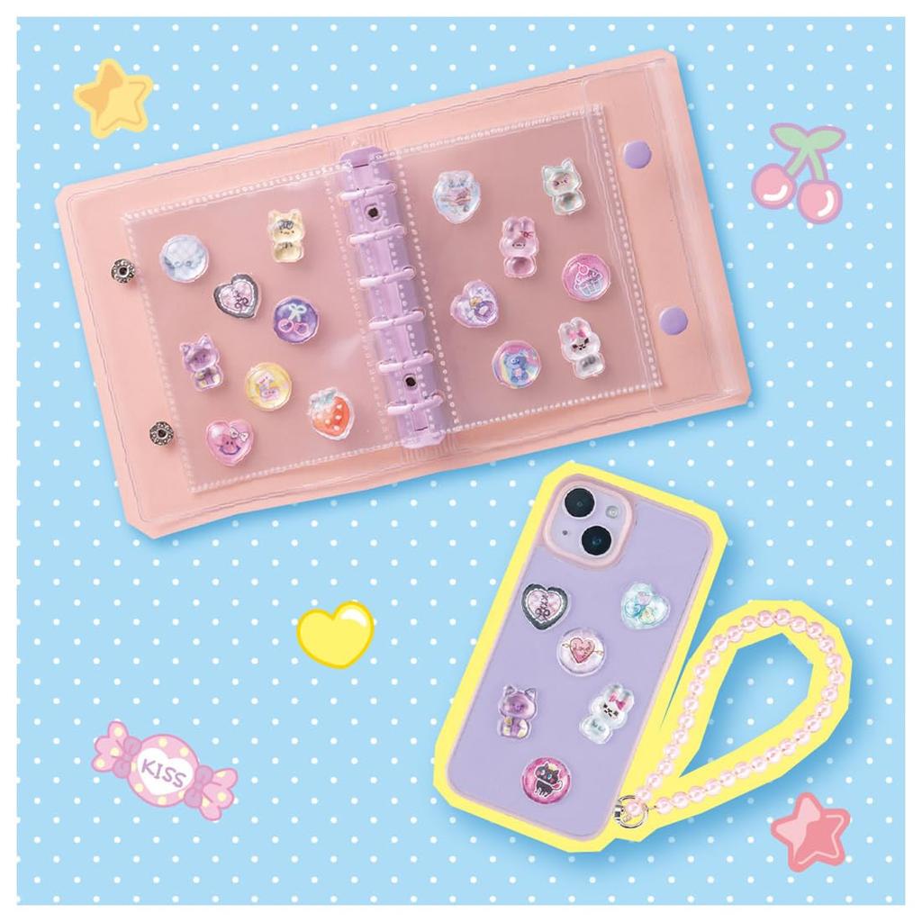 TAKARA TOMY Kira Gacha Seal Puffy Drop Separate Sale Set