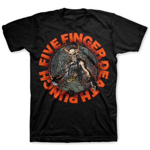 Seal of Ameth Five Finger Death Punch Band TShirt Cotton Graphic Tee Unisex Women Summer Streetwear