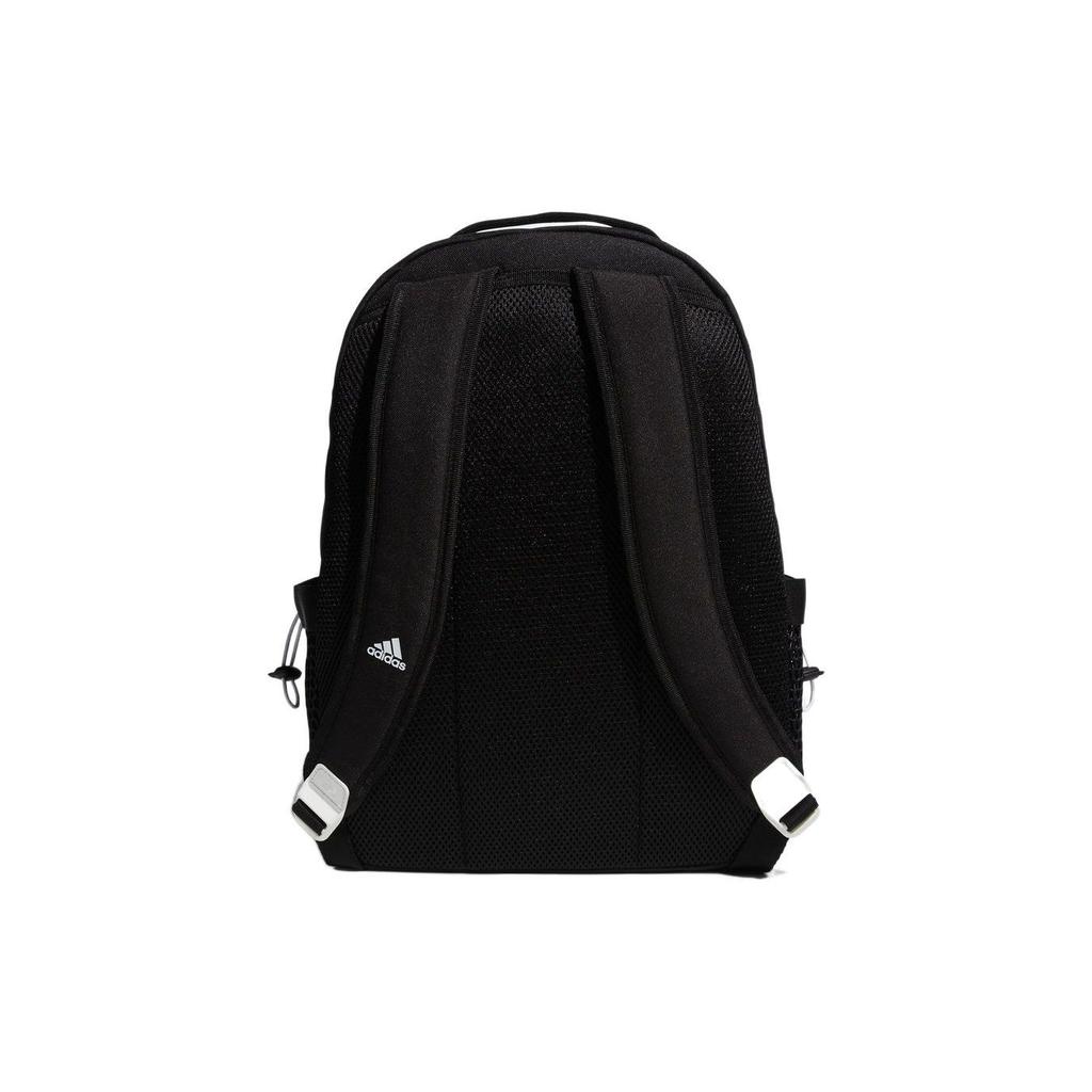 adidas Sports Casual Logo Zipper Adjustable Shoulder Strap Backpack Unisex Backpack Black HE2693