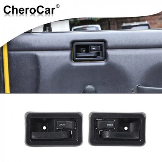 Full Door Handle A PAIR Left Right for 1997-2006 Jeep Wrangler TJ Accessories