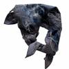 Y2K Wasteland Style Hair Scarf Hip Hop Distressed Ripped Tube Top Tie-dye Hair Band  Spicy Girls