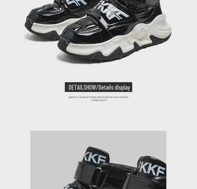 Pánské zimní vysoké sněhule se silnou podrážkou: Trendy boty pro tátu zvyšující výšku