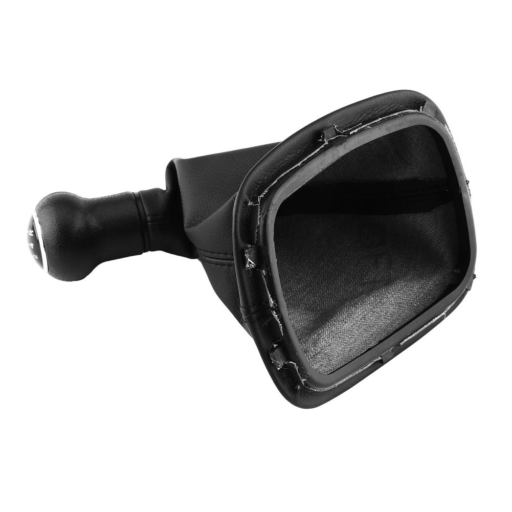 5 Speed Car Gear Shift Knob Gearstick Gaiter Boot Kit for  Passat B5