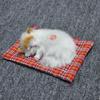 New Simulation Sleeping Cat Animals Display Mold Portable Fake Cat Kittens Doll Ornaments Decoration Kids Gift