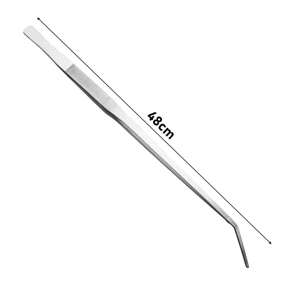 1Pcs Stainless Steel Aquarium Tweezer Long Tong Aquarium Supplies  Pet Shrimp Reef Coral