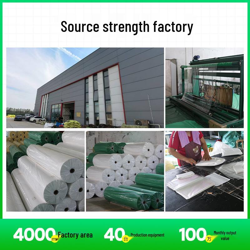 Tecido de Chuva Transparente à Prova de Vento: Proteção contra o Frio e Isolamento para Estufas