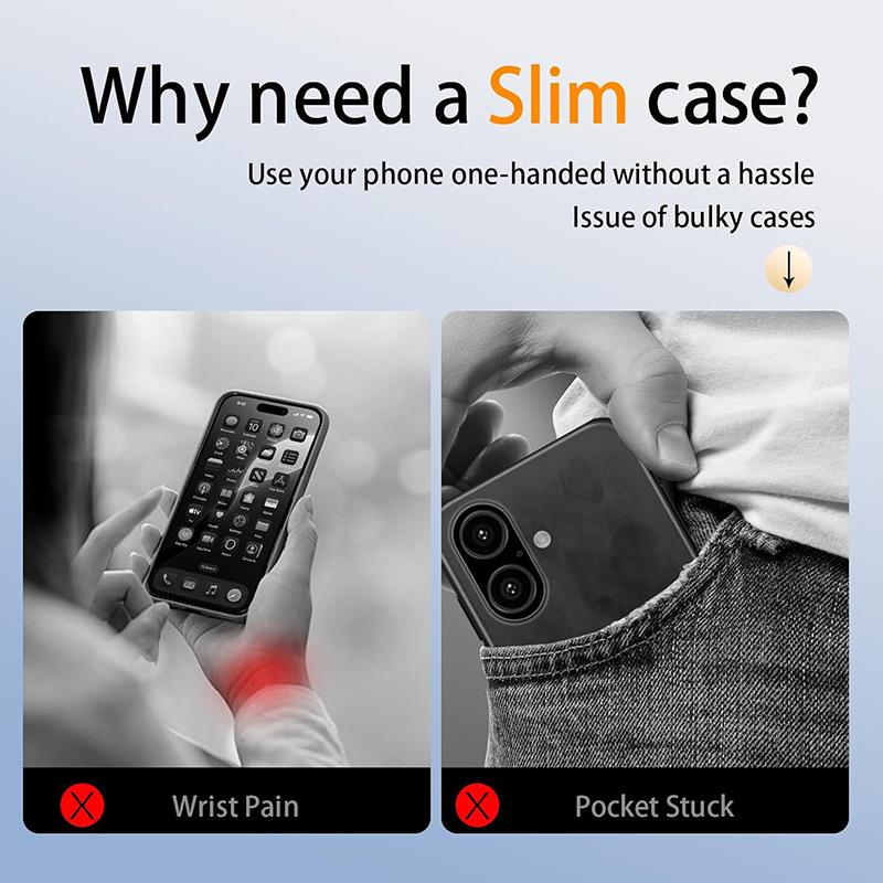 0.3mm Ultra Thin PP Matte Hard Case For For Iphone 17 Air 17 16 Pro Max Translucent Slim Soft Back Cover For For Iphone 16 Plus 16E Capa