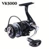 Double-handed Spinning Reel Stainless Steel and Nylon Large Capacity Metal Wire Cup High Speed Ratio Seamless Long Distance Bait Casting Fishing Wheel