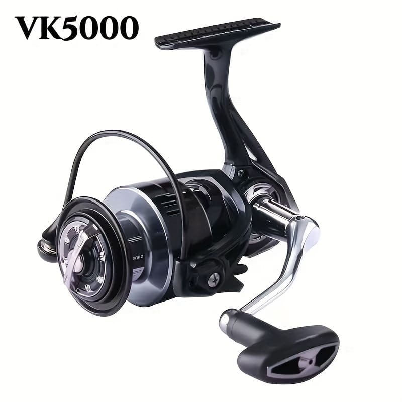 Double-handed Spinning Reel Stainless Steel and Nylon Large Capacity Metal Wire Cup High Speed Ratio Seamless Long Distance Bait Casting Fishing Wheel
