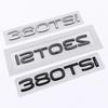 Car Rear Trunk Letters Badge 280TSI 300TSI 330TSI 380TSI Sticker for Golf Lavida Santana Touran Passat B5 Scirocco