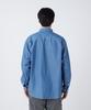 Chambray Work Shirt Tops Shirt Long Sleeve BLUE M [Snow Peak] SH-26SU003 Men's Women's