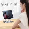 Držák na tablet - BOOLING - Otočný o 360° - Skládací - Kovový stříbrný - Protiskluzový
