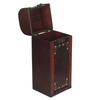 Wine Box Wooden Vintage Retro Portable Single Bottle Decorative Carrying Storage Case
