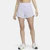 Nike SS23 Solid High-Waisted Sports Shorts Women shorts Light-Purple DX6019-536