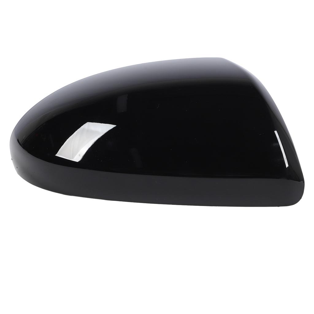 Black Rearview Mirror Side Mirror Cover Side Mirror Cover Plastic Weather Resistant Exterior Rearview Mirror Cover Black