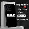 D-dafs Logo Car Logo Fashion Pattern Phone Case For Redmi Note 14 13 12 11 Pro Plus S 5G 14C A3 Soft Black Phone Cover