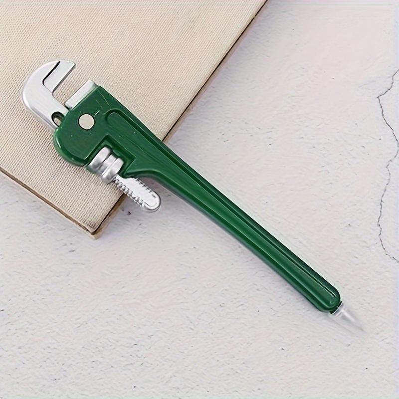 Quick-Dry Tool-Themed Ballpoint Pen Set Lightweight Design with Cartoon Wrench Pliers Screwdriver Hammer Features