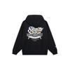 Li Ning Sweatshirts Unisex Black Hooded Moderate Regular AWDT223-3