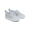 Vans Slip-On V Toddler Glitter - Silver Baby Sneakers True-White VN000UBSX1K
