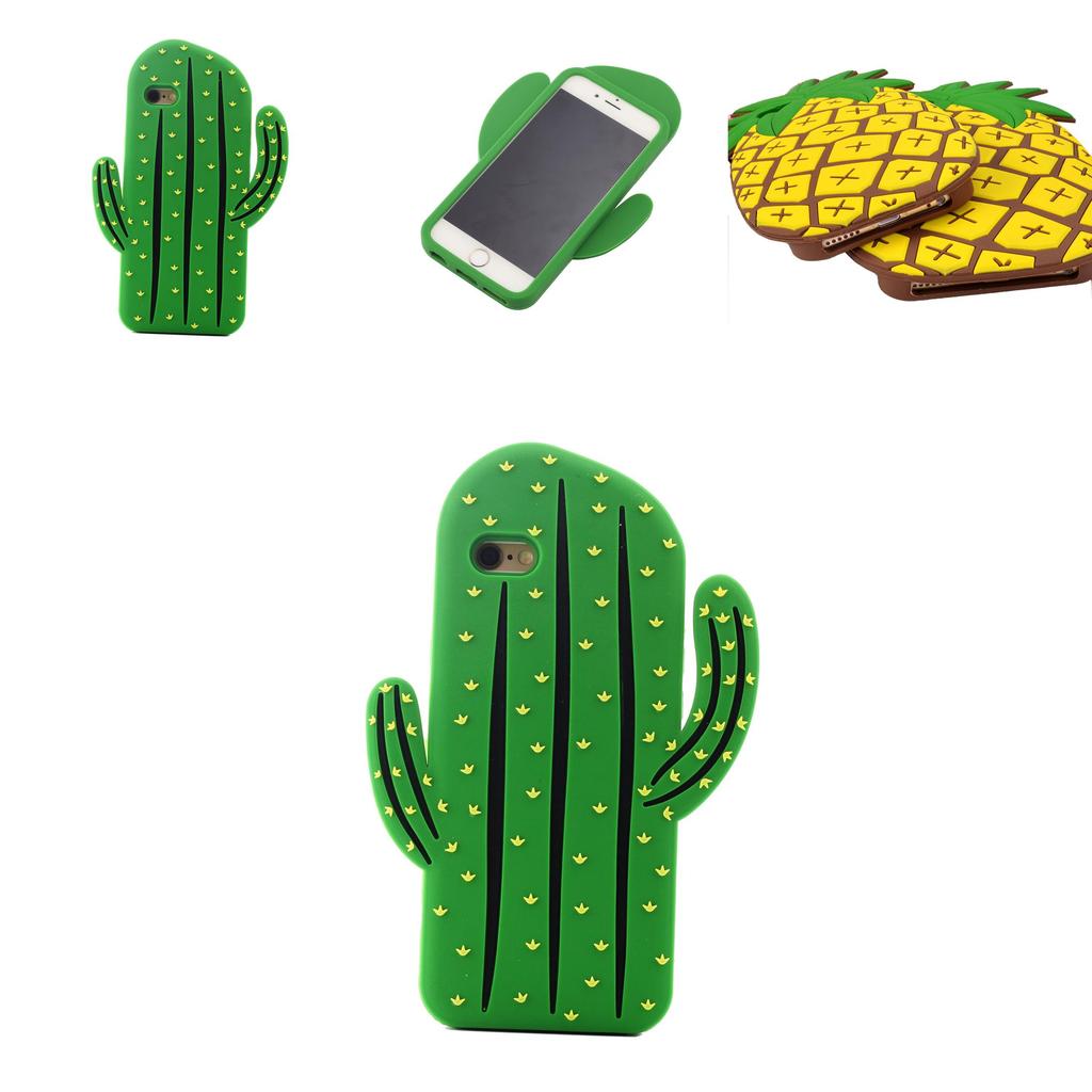 Unicorn Soft Silicone Phone Shell For Iphone 7 8 With Animal Embellishment And Custom Support