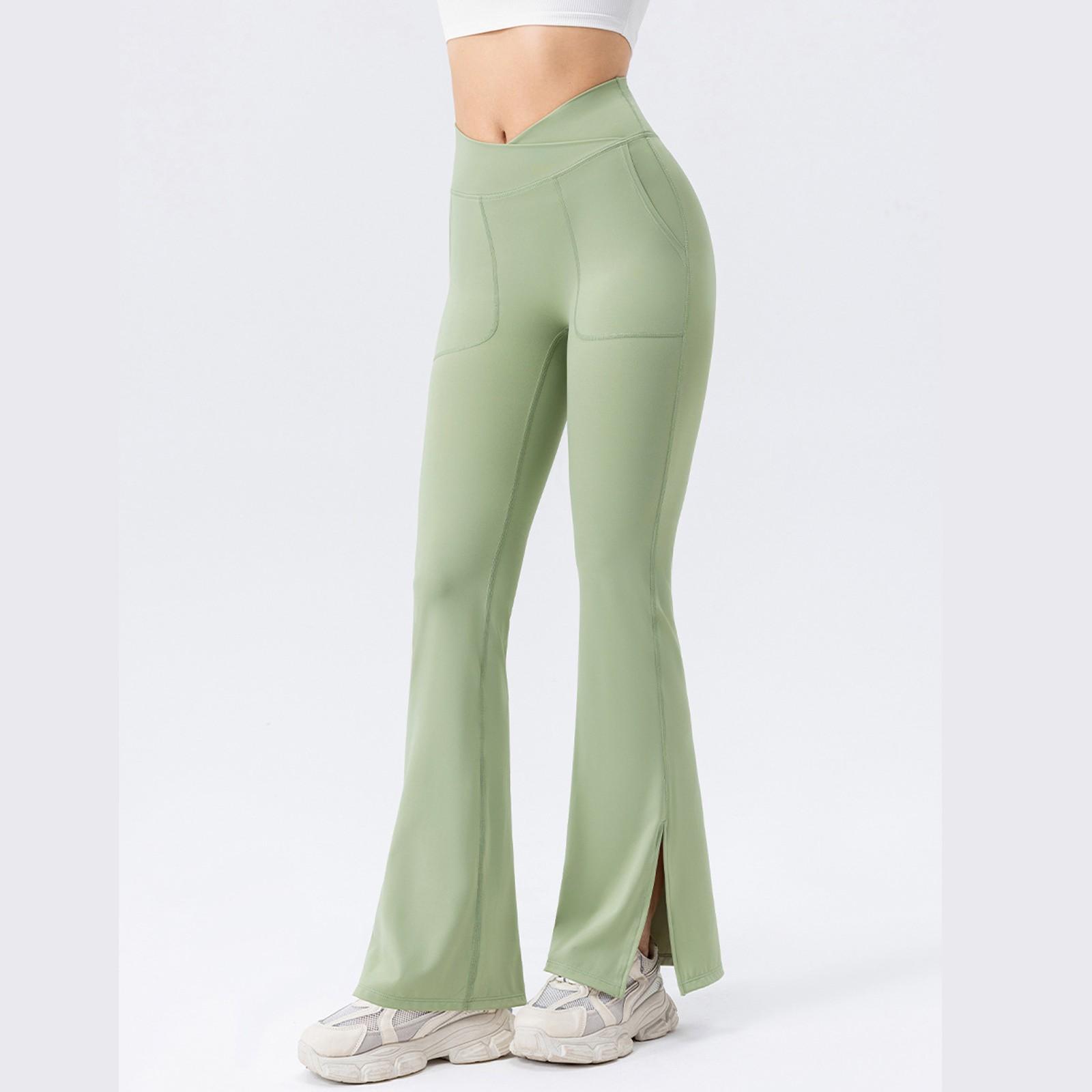 

Женские прямые брюки, модные повседневные брюки, брюки Harlan Nine Point L зелёный