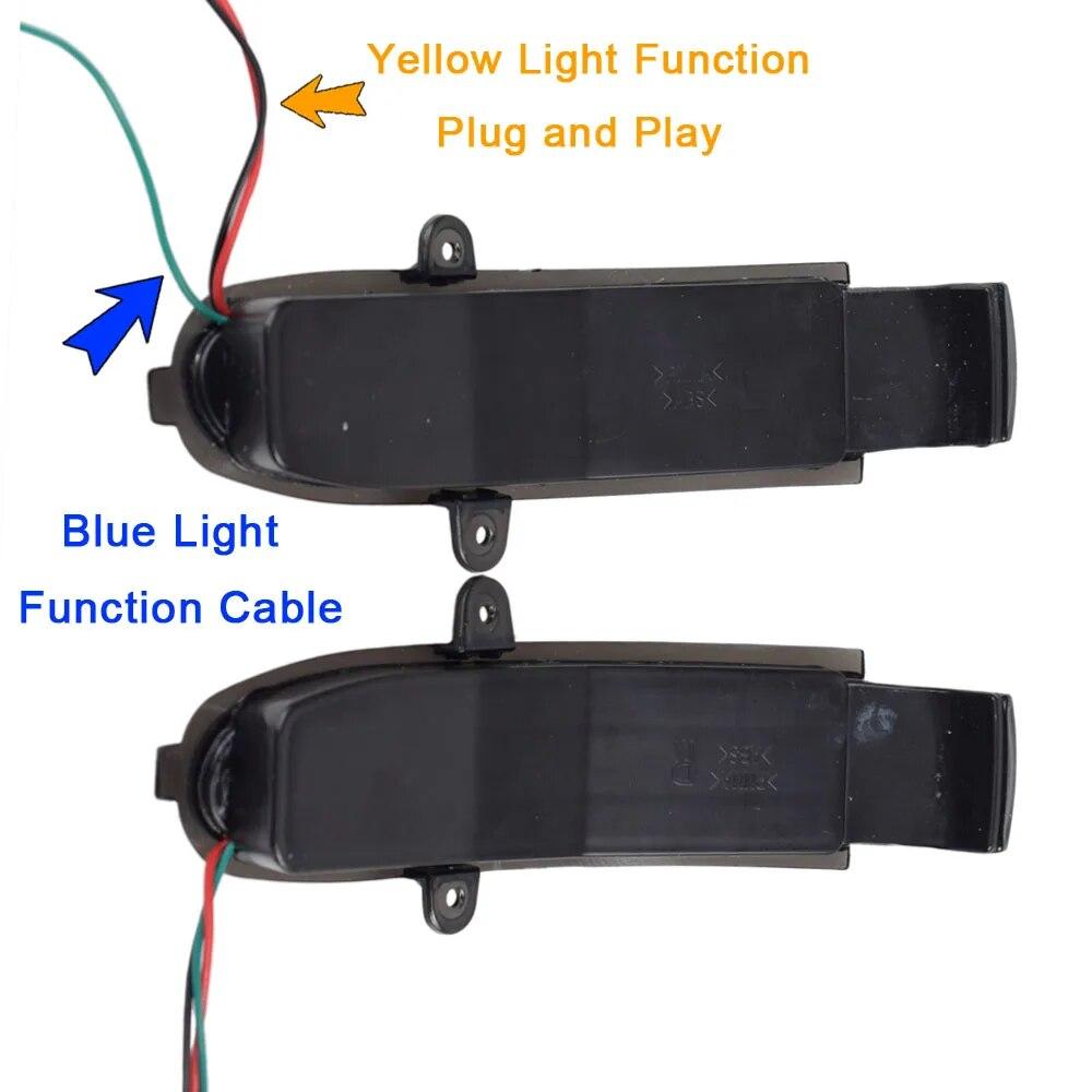 LED Dynamic Turn Signal Light Side Mirror Blinker Sequential Lamp For Mercedes Benz C Class W203 S203 CL203 2001-2007