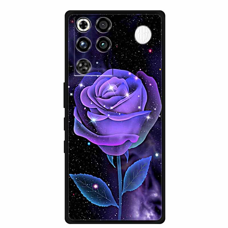 For ZTE Nubia RedMagic 11 Pro 5G Case Black TPU Cool Animal Silicone Back Cover For RedMagic 11 Pro Cases 11Pro Coque Funda Para
