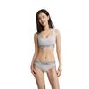 Calvin Klein Comfort Cotton Triangle Underwear Women Underwear Coconut-Gray QF7189P7X