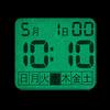 Sunflame Unisex Digital Carabiner Watch Gray Cn2a0003 Bl
