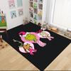 Grinch Freunde Teppich Teppich Weich Waschbar Rutschfest Zuhause Wohnzimmer Sofamatten Personalisierter Weihnachtsteppich