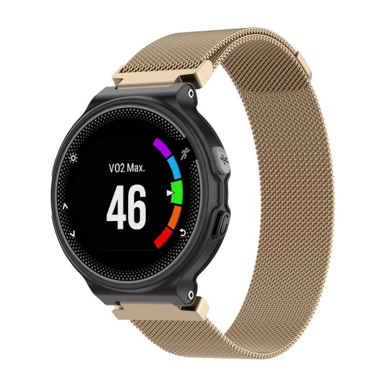 

Milanese Watch Band for Garmin Forerunner 235 26cm золотистый