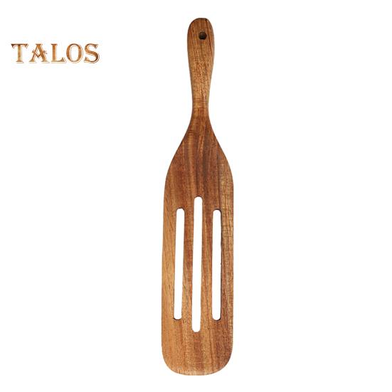 Dřevěná špachtle na vaření Teaková špachtle Nádobí na míchání Míchání Servírování Tepelně odolné lžíce na těsto Snadno se čistí Kuchyňské nástroje