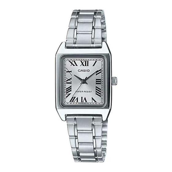 Casio watch, white, bracelet