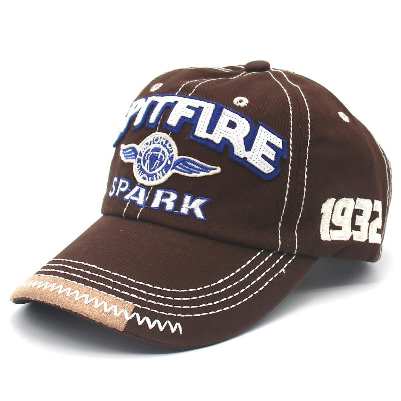 

Алфавітно-цифрова вишита бейсболка, Популярна кепка, Модний вуличний капелюх на чотири сезони adjustable