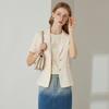 Elegant Temperament Suit Jacket: Women's Summer Commuting OL Style Flat Collar Design with a Crisp and Cinched Waist Suit