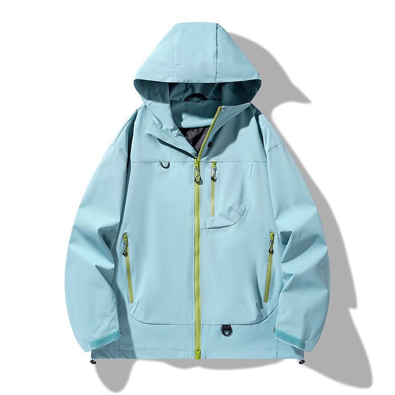 Men Women Lightweight Windproof Waterproof Breathable Hiking Jacket Mountain Trekking Travel Outdoor Use