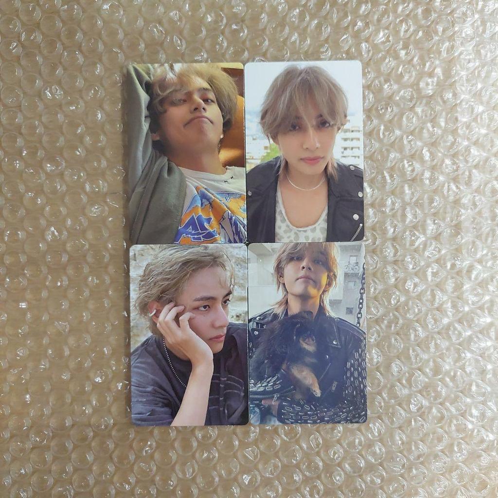 [USED] BTS Layover America Lucky Drop Trading Cards V Official