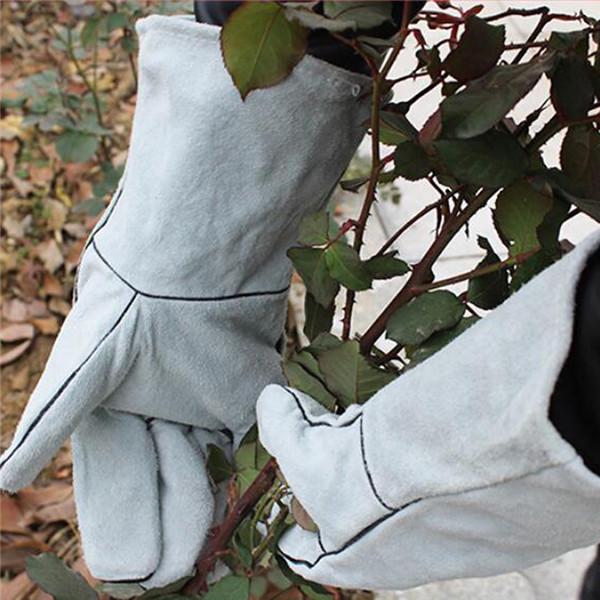 Work Gloves Leather Retro Climbing Sport Gloves Climbing Gardening Protective Gloves