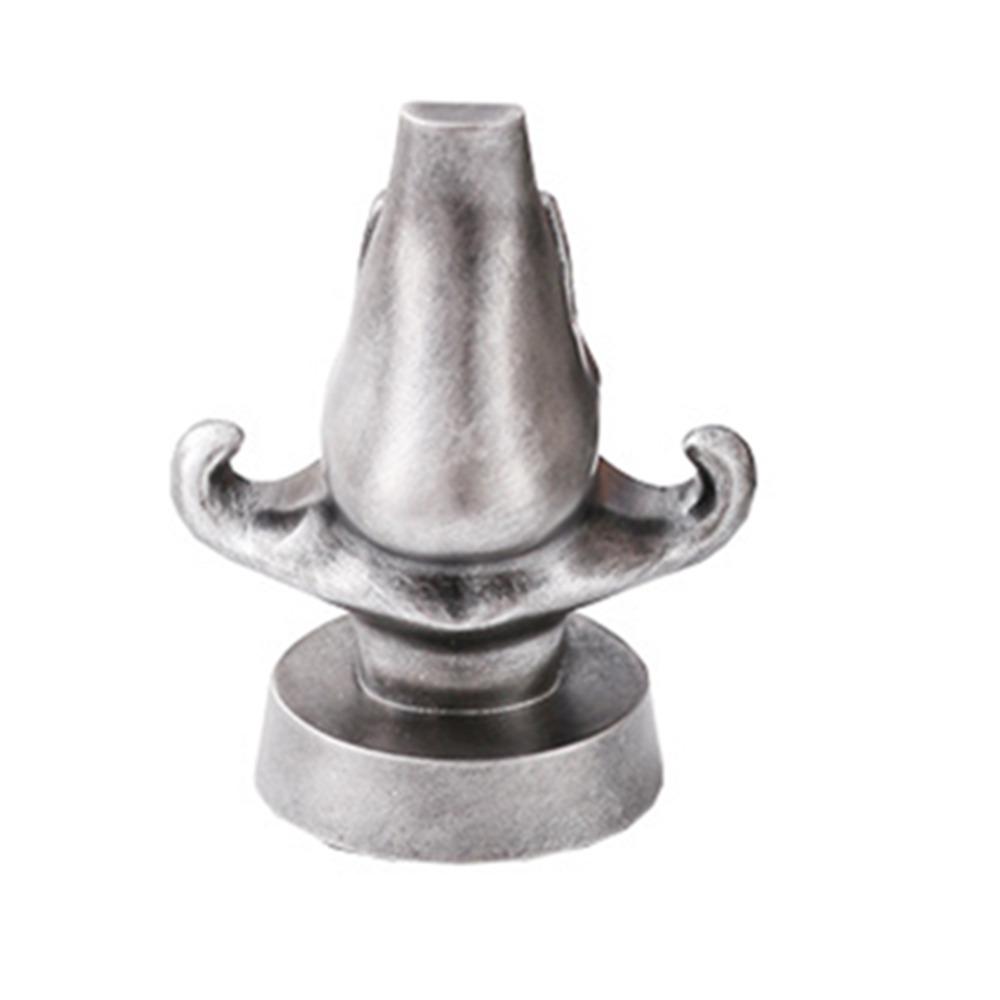 

Забавная подставка для очков в форме носа, настольный держатель для очков, подставка для демонстрации солнцезащитных очков, украшение для дома серебряный